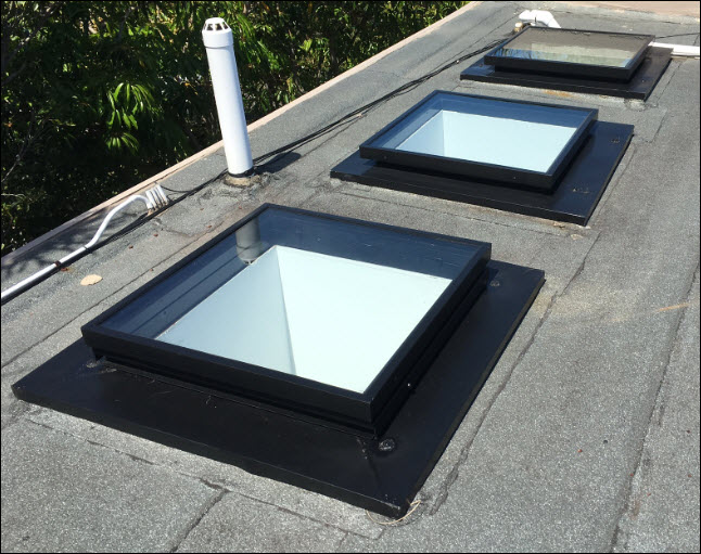 Traditional Flat Glass Skylights Traditional Skylights