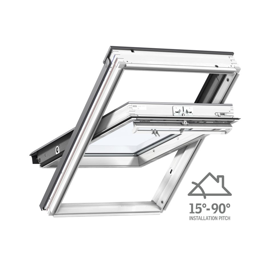 ggl white velux skylights